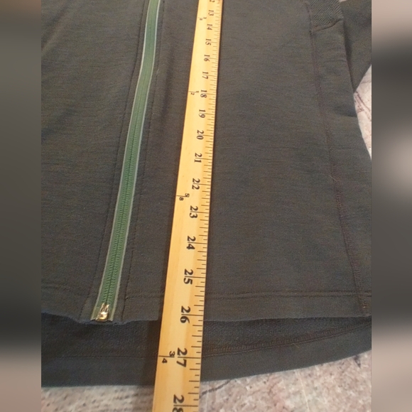 Ice Breaker Merino GT Womens Full Zip Grey Jacket S - Picture 9 of 13